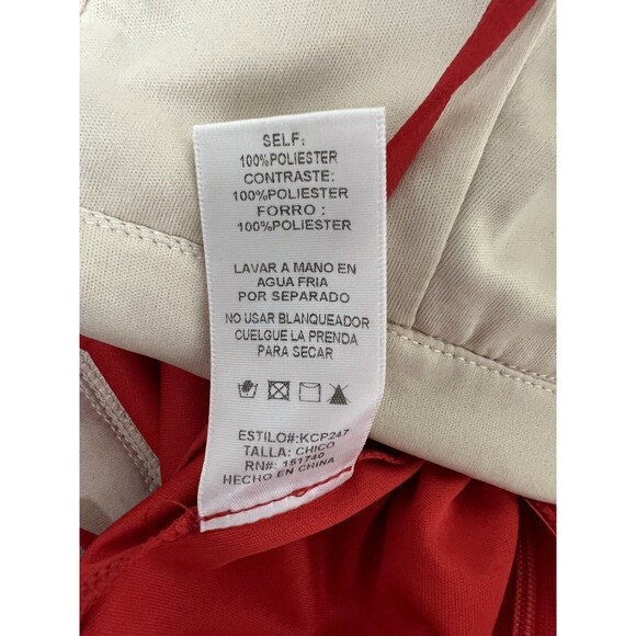 Kimcine Red Lace Jumpsuit Size S Wedding Guest Crisscross Back Formal Party Prom - Picture 7 of 16